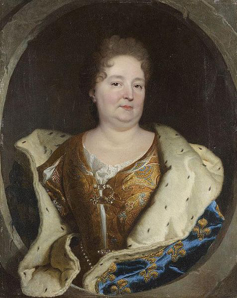 Portrait of Elisabeth Charlotte of the Palatinate Duchess of Orleans
